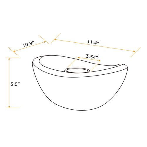 AJ ENJOY Concrete Tabletop Fireplace Ethanol and Gel Fuel Fire Pit Bowl